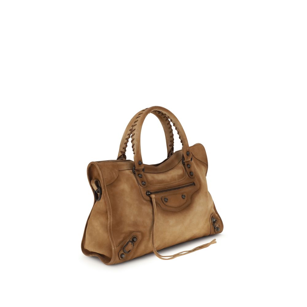 Sac Balenciaga Le City gris