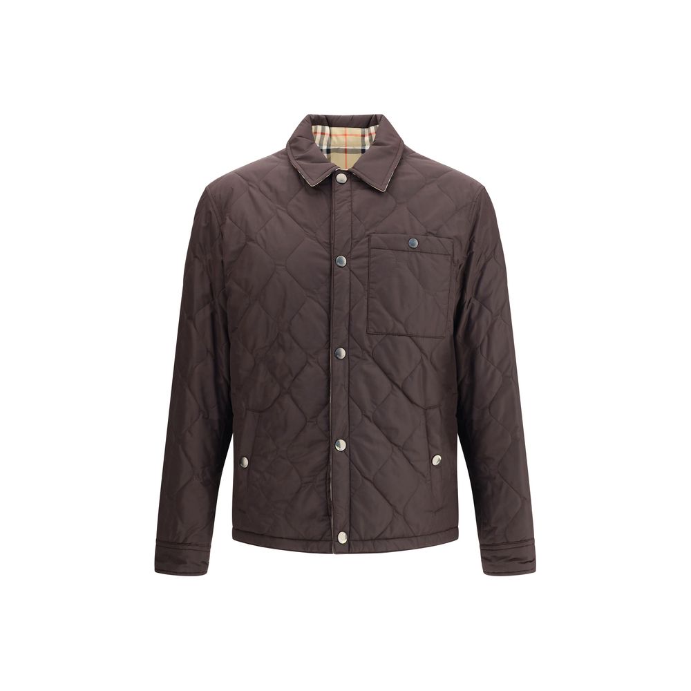 Veste matelassée Burberry réversible beige