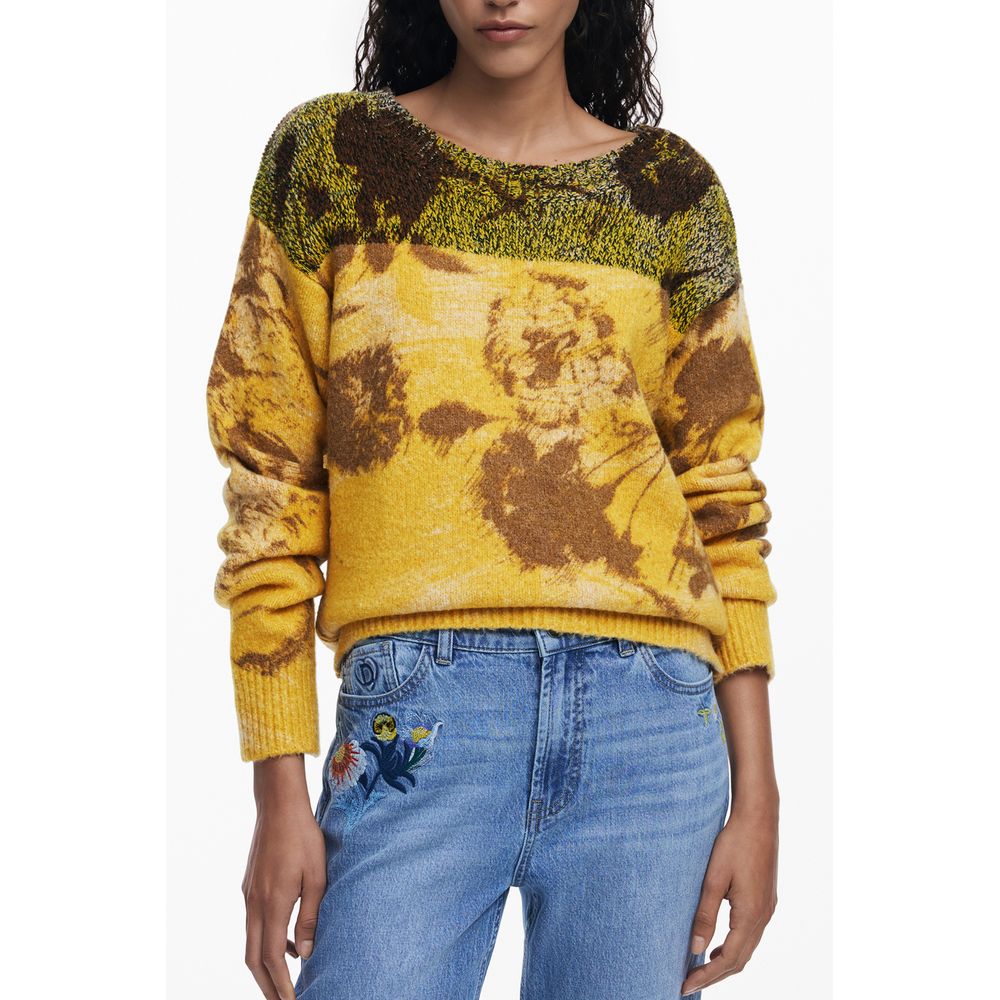 Pull Desigual ADAK jaune