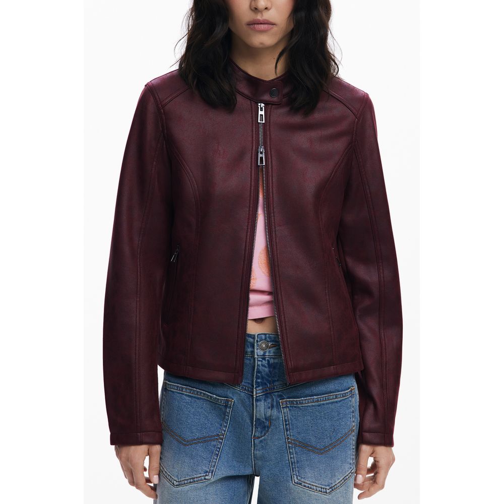 Veste Desigual CHAQ BASIC rouge
