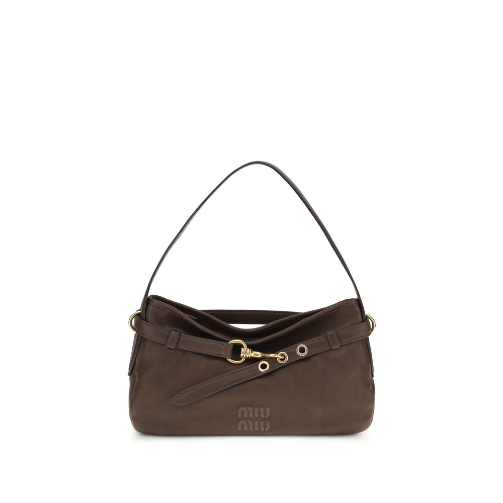 Sac Miu Miu Aventure brun