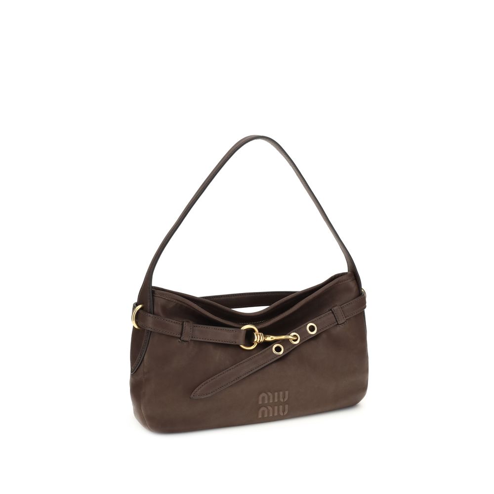 Sac Miu Miu Aventure brun
