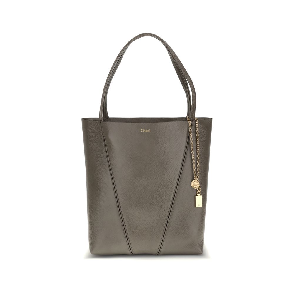 Sac à bandoulière Chloé Spin noir