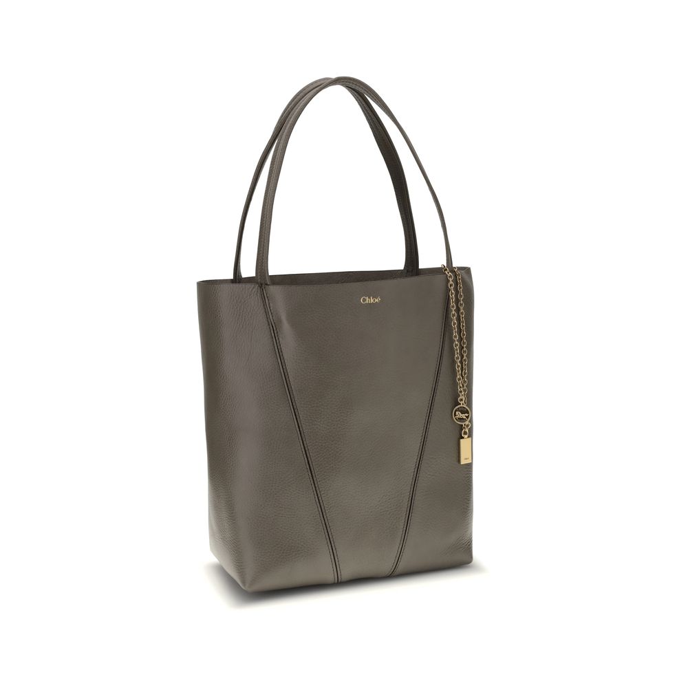 Sac à bandoulière Chloé Spin noir
