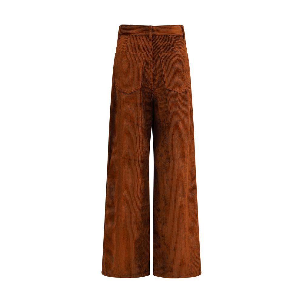 Pantalon Petar Petrov large beige
