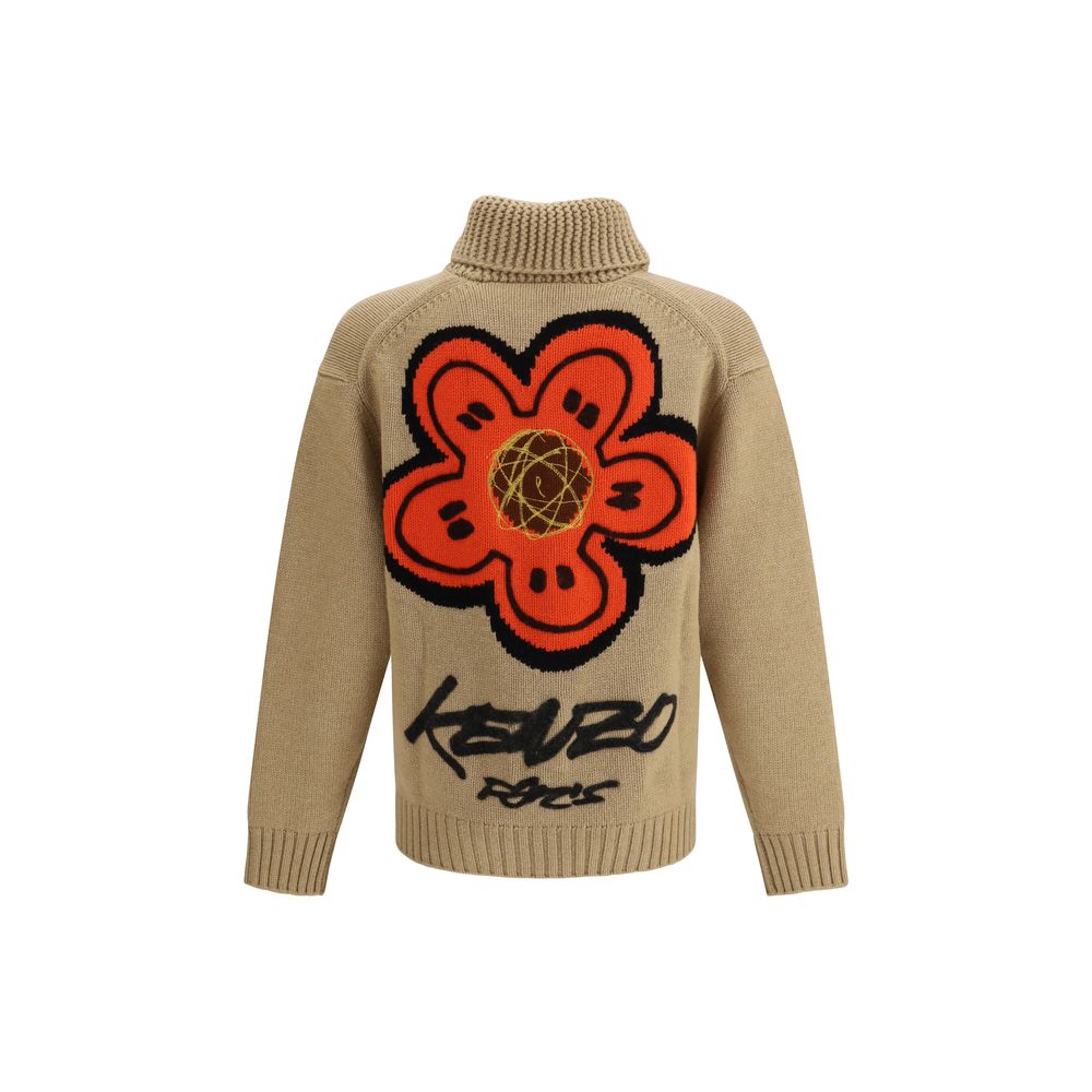 Cardigan Kenzo Futura noir