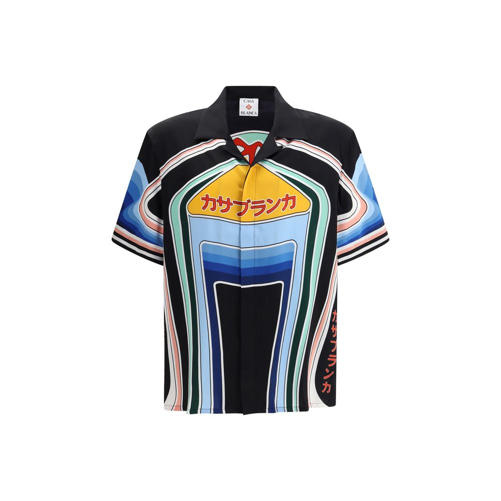 Chemise Casablanca Graphic Mountain multicolore