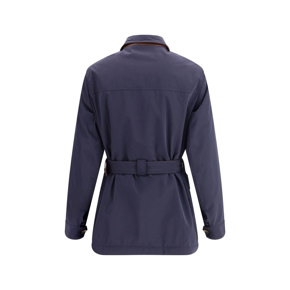 Veste Brunello Cucinelli saharienne noire