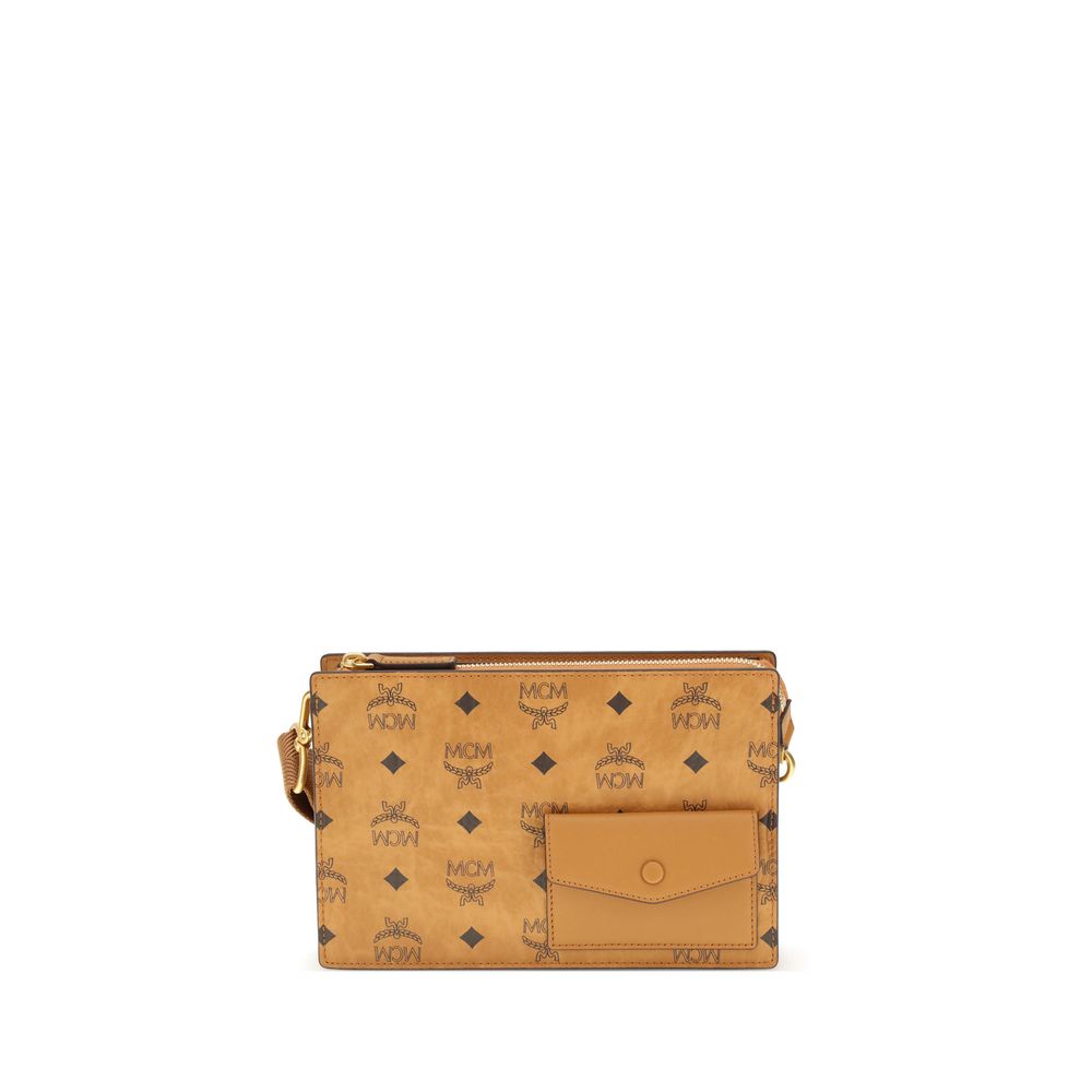 Sac à bandoulière MCM Aren visetos
