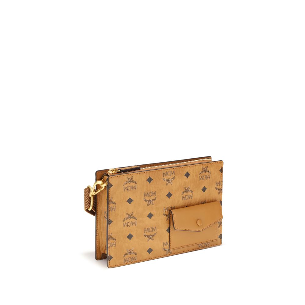 Sac à bandoulière MCM Aren visetos