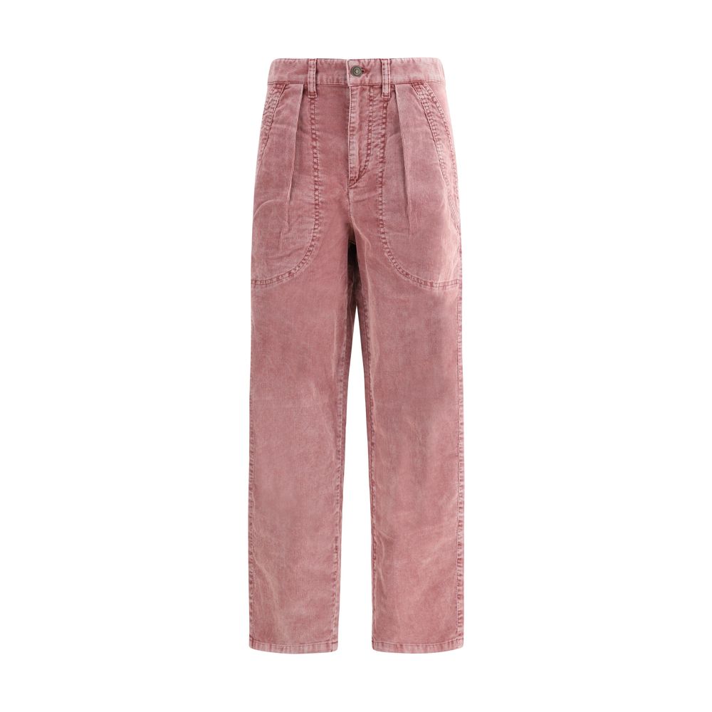 Pantalon Marant Étoile ribbed velours délavé