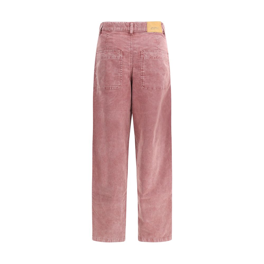 Pantalon Marant Étoile ribbed velours délavé