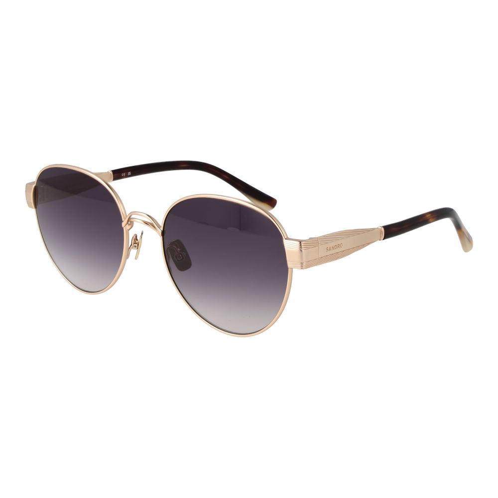 Lunettes de soleil dorées grises