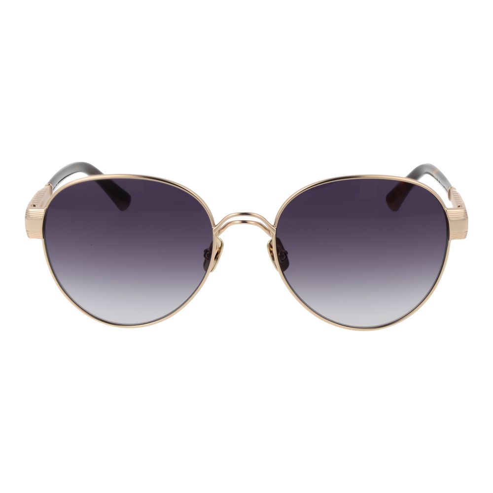 Lunettes de soleil dorées grises