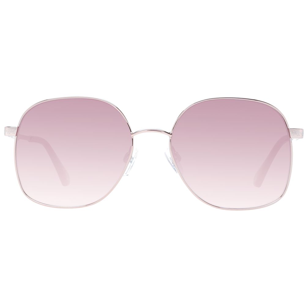 Lunettes de soleil Or rose
