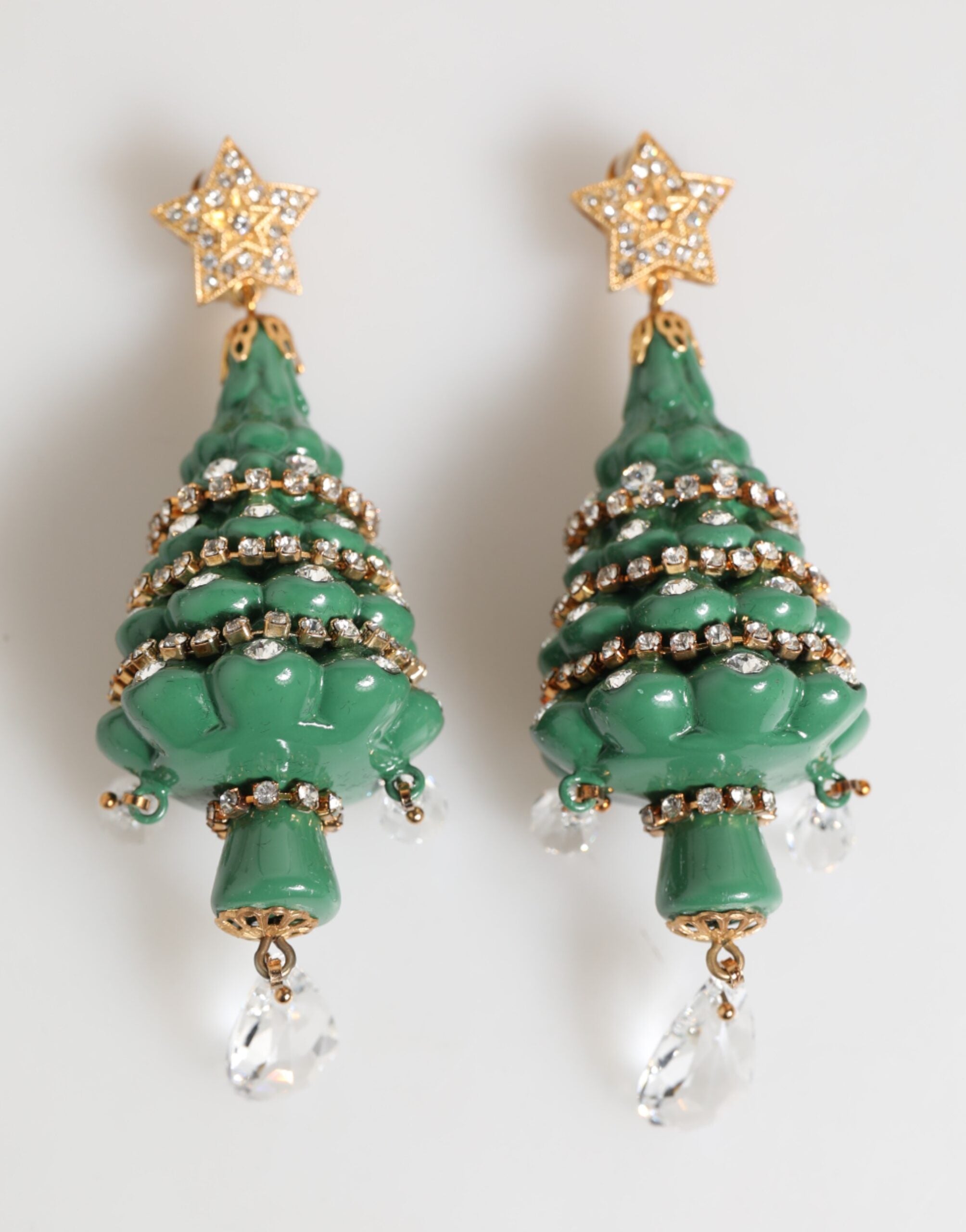 Boucles d'oreilles Dolce & Gabbana Arbre de Noël multicolores