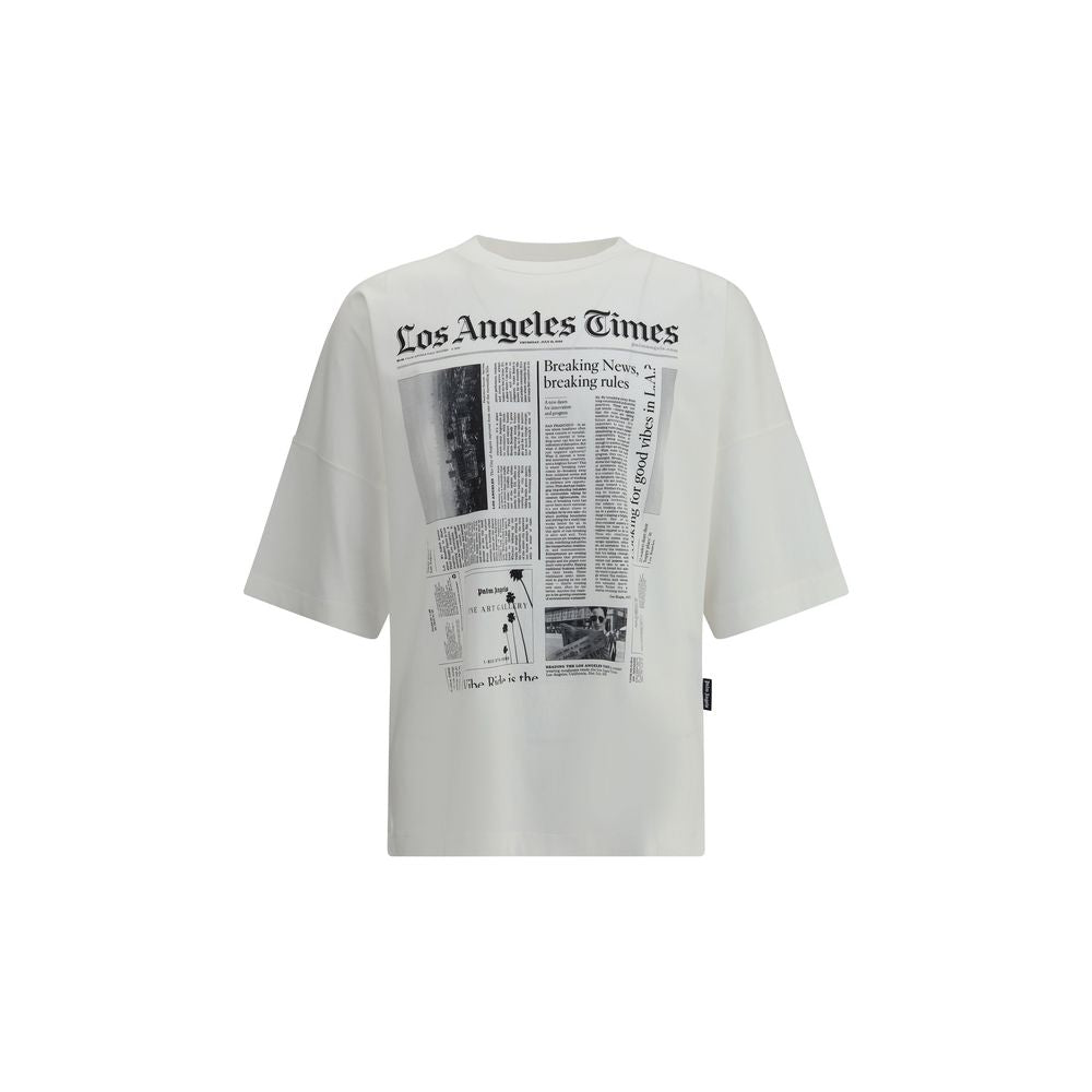 T-shirt Palm Angels Paxlatimes blanc
