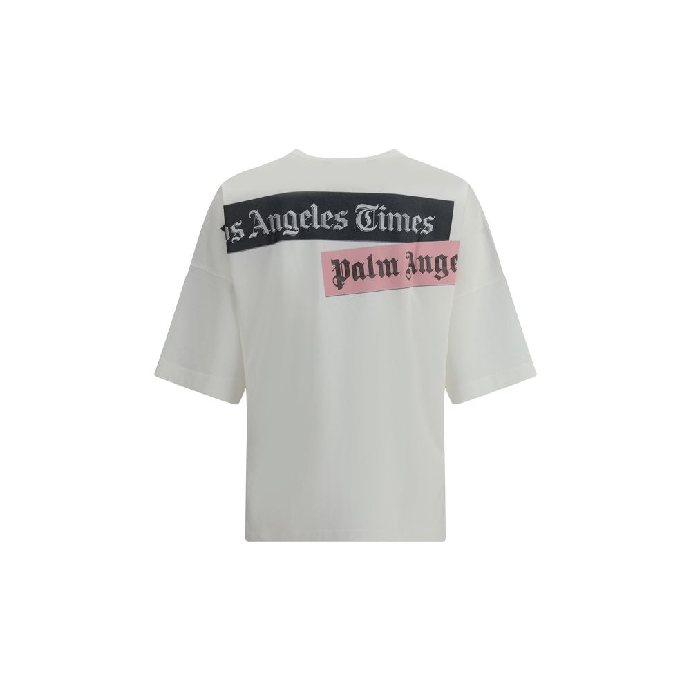 T-shirt Palm Angels Paxlatimes blanc