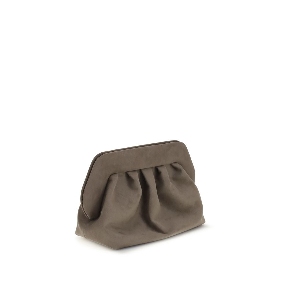 Clutch THEMOIRè Bios suédine beige