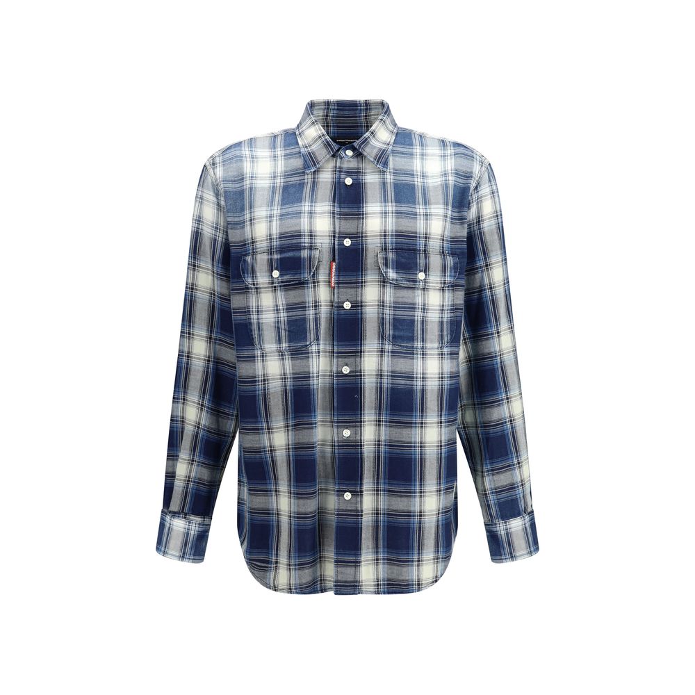 Chemise Dsquared2 Canadian check rouge