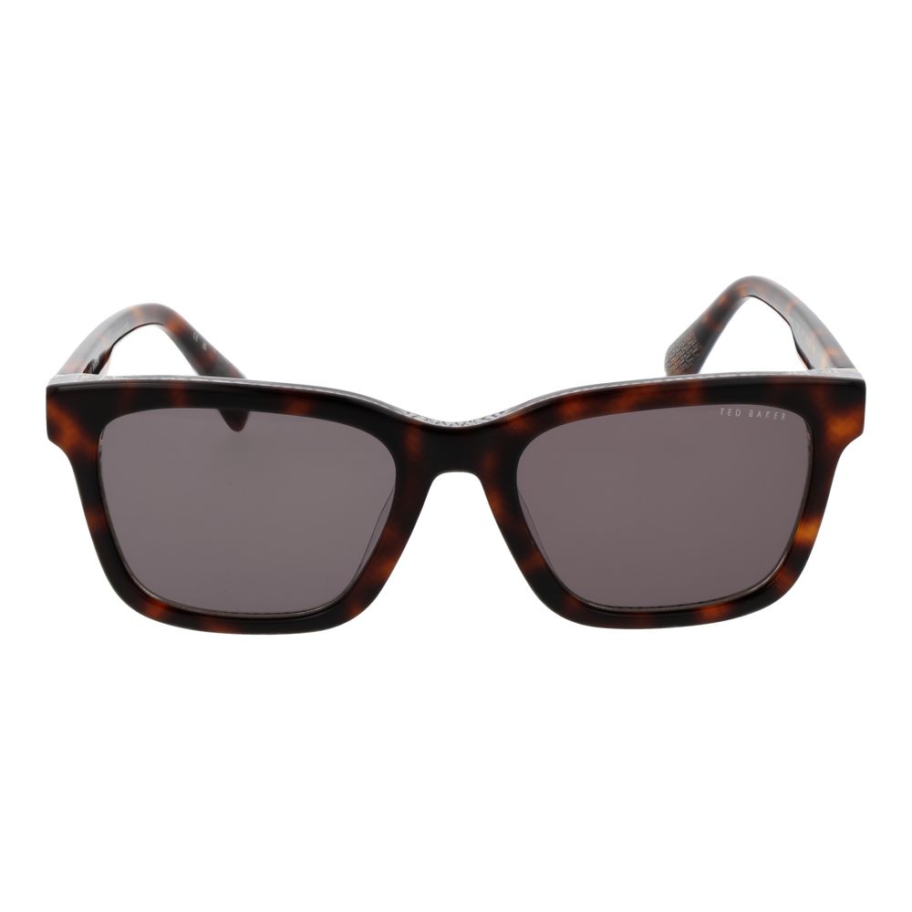 Lunettes de soleil marron vertes