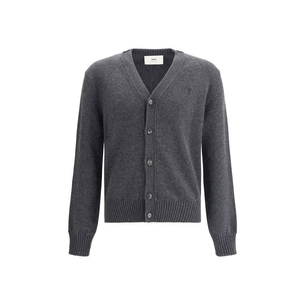 Cardigan Ami Paris De Coeur noir