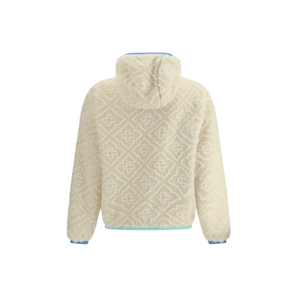 Veste Casablanca Monogram jacquard crème