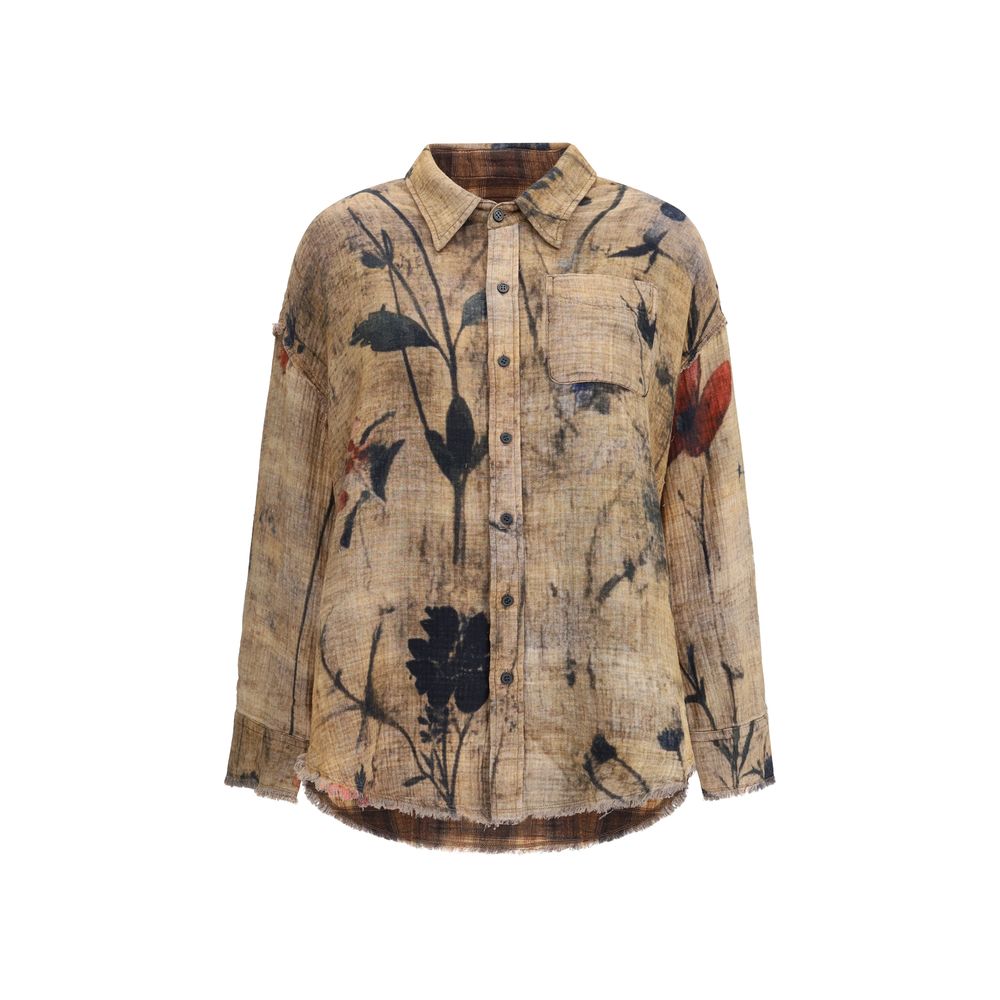 Chemise R13 Réversible multicolore