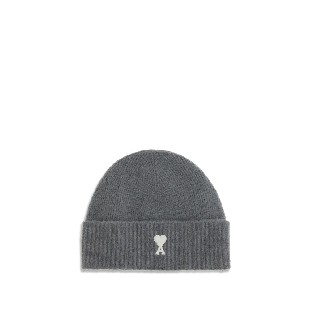 Bonnet Ami Paris Ami De Coeur gris