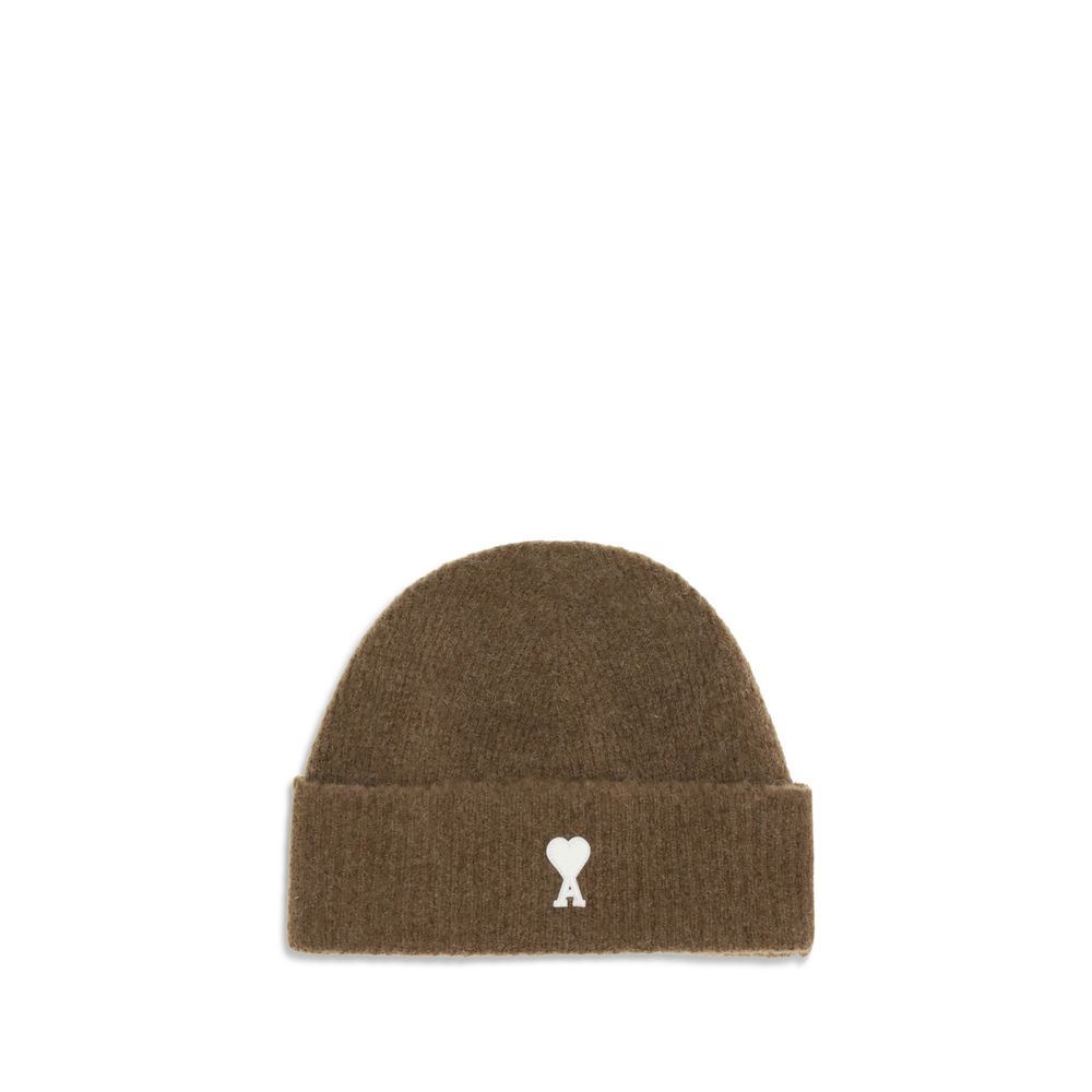 Bonnet Ami Paris De Coeur brun