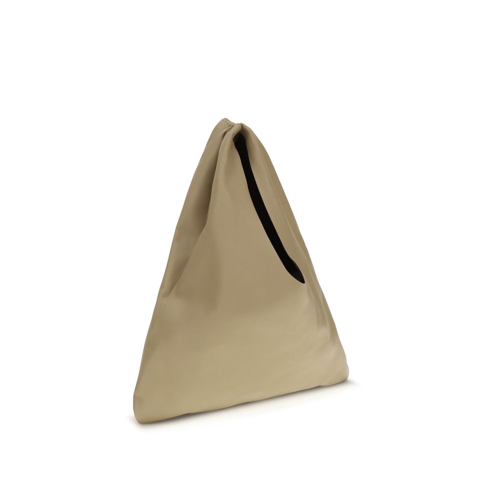 Sac Bandoulière The Row Bindle beige