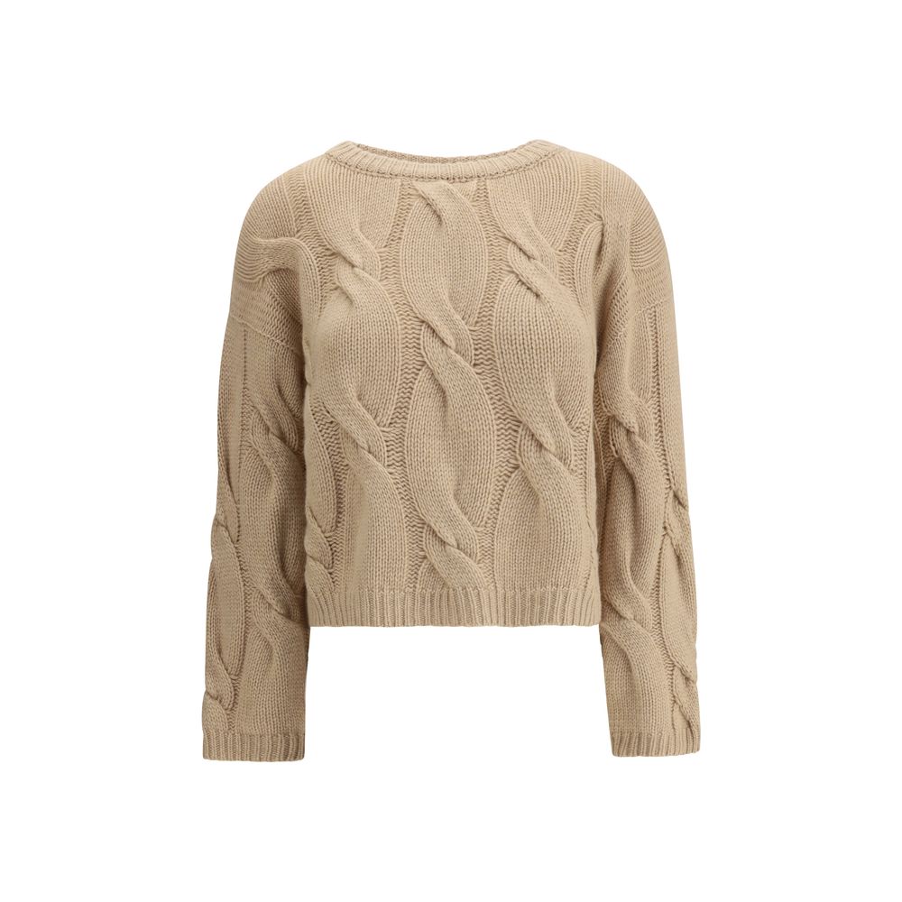 Pull Bruno Manetti à col rond noir
