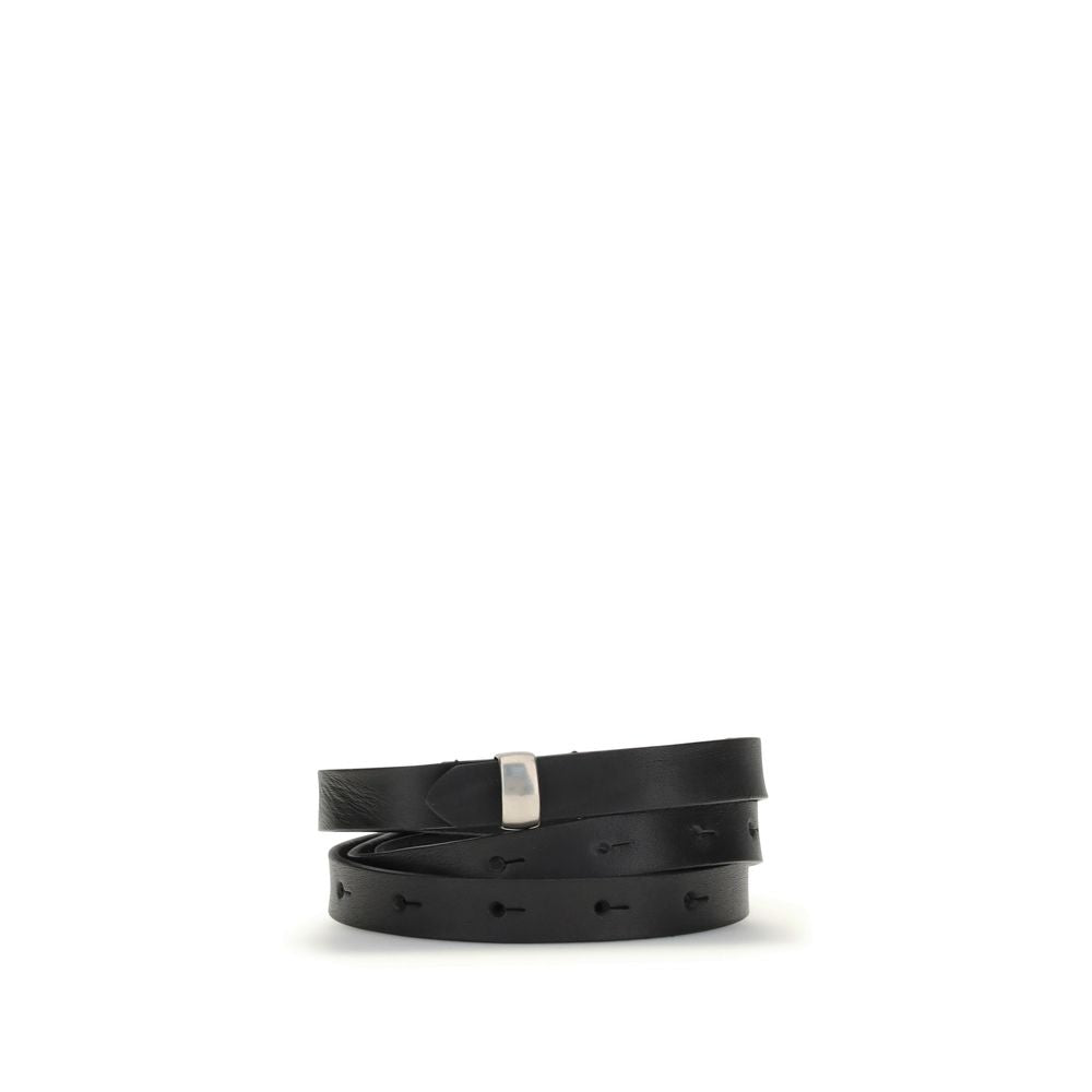 Ceinture Undercover classique argentée