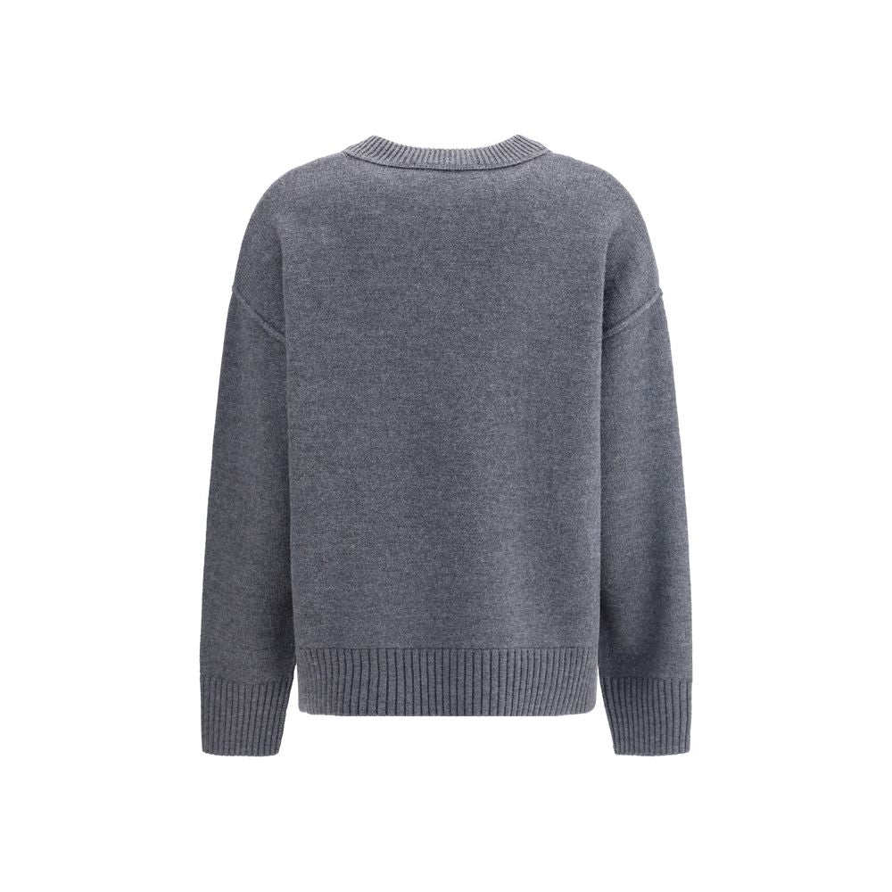 Pull Ami Paris De Coeur gris