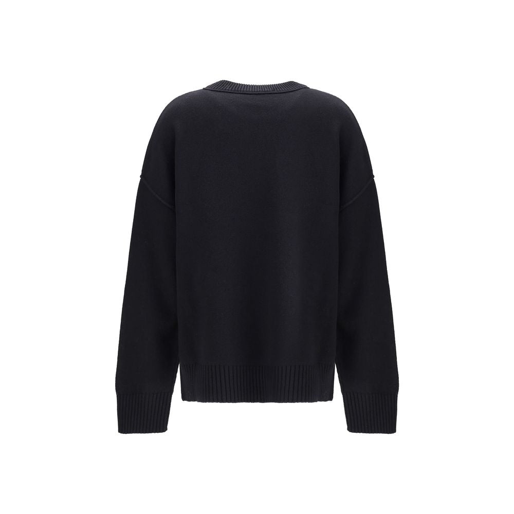 Pull Ami Paris Ami De Coeur noir