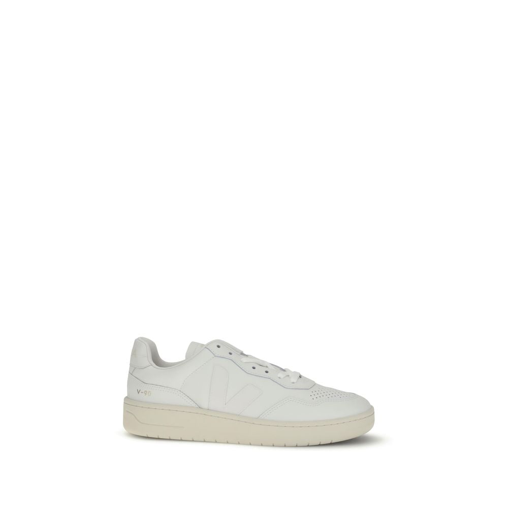 Baskets Veja V-90 blanches