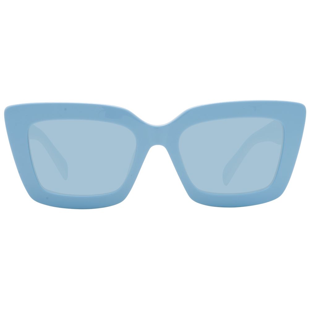 Lunettes de soleil bleues