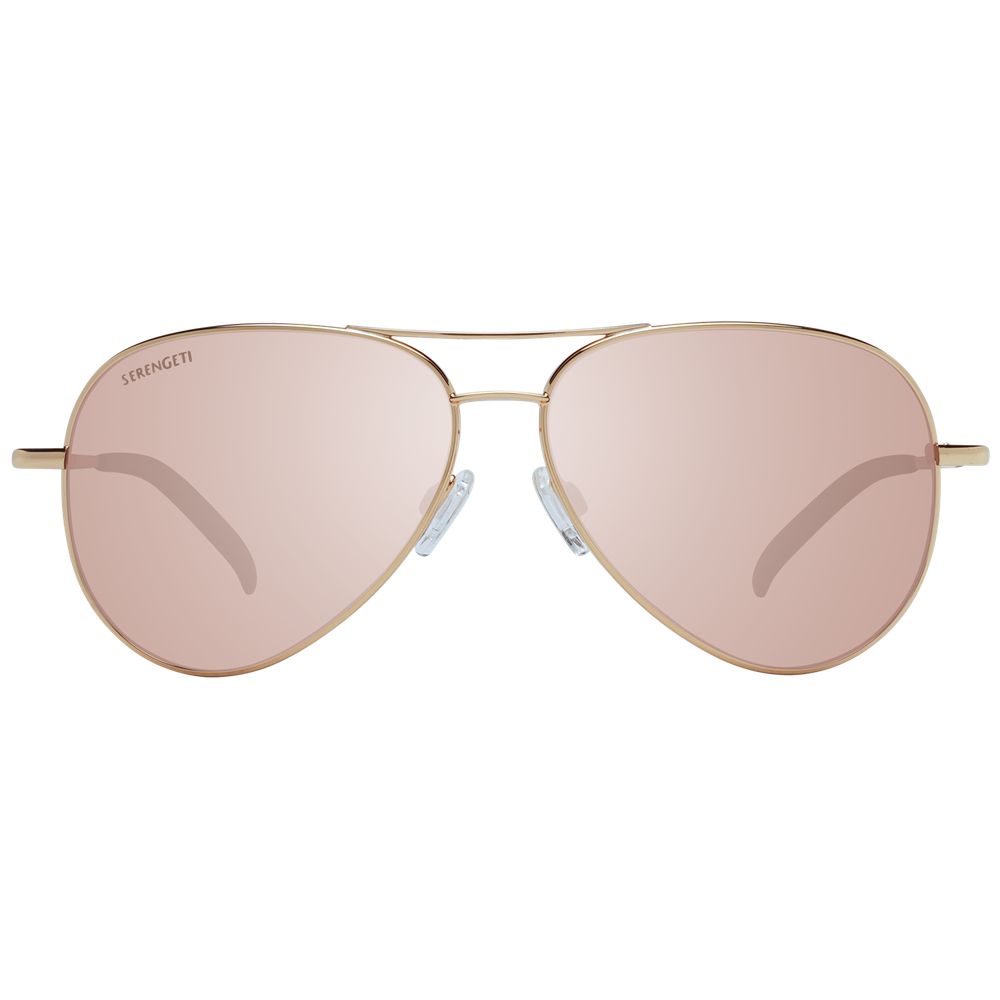 Lunettes Serengeti Gold aviator dorées