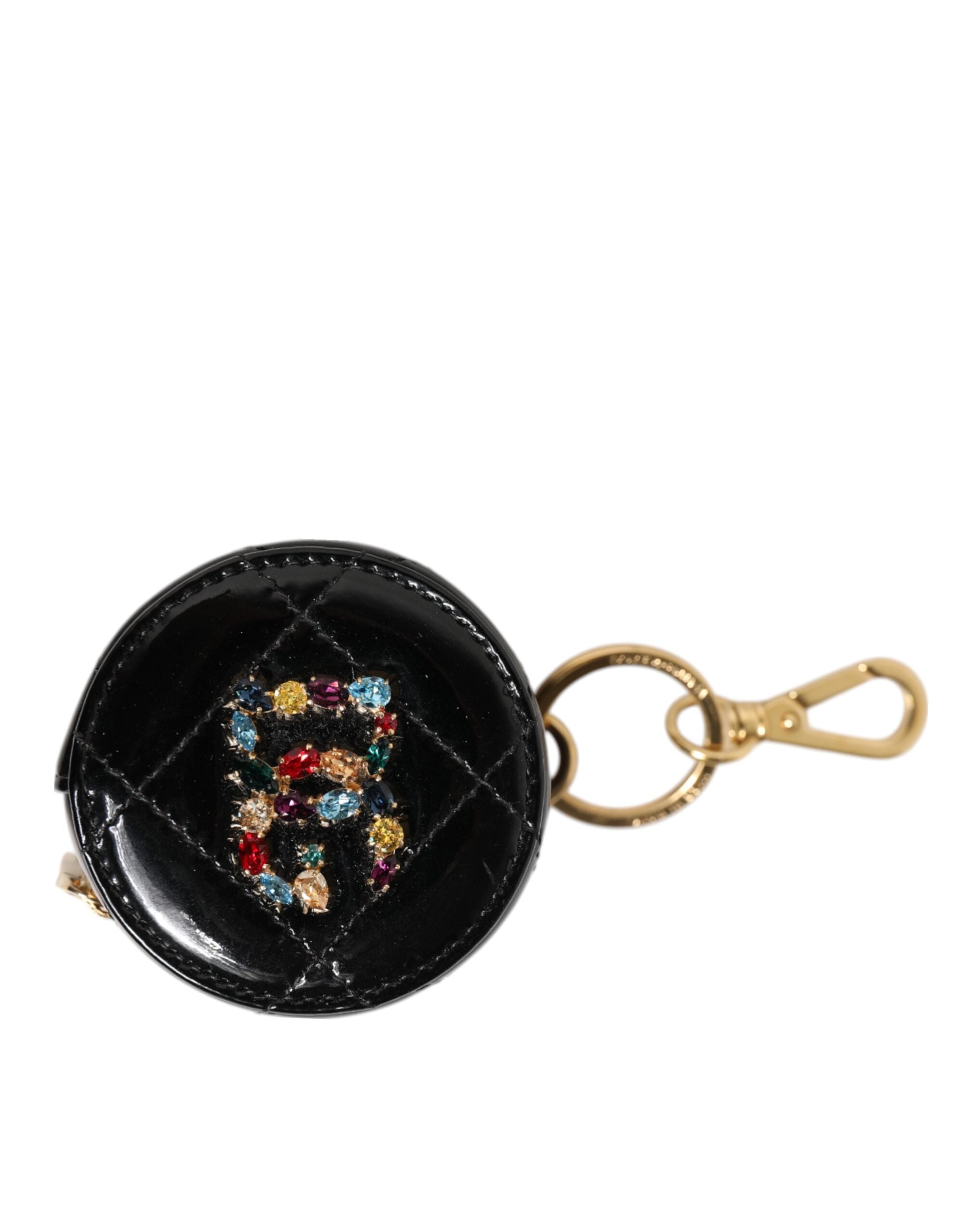 Porte-monnaie Dolce & Gabbana rond noir