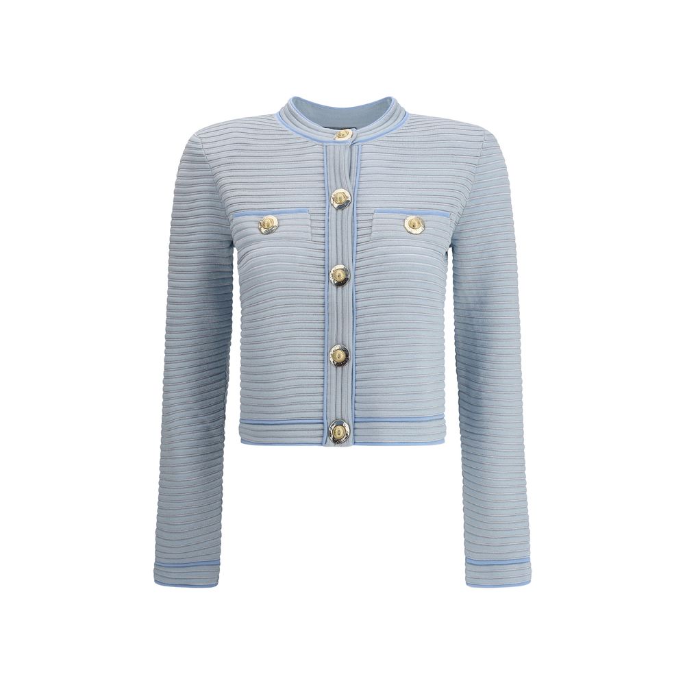 Cardigan Balmain brodé noir