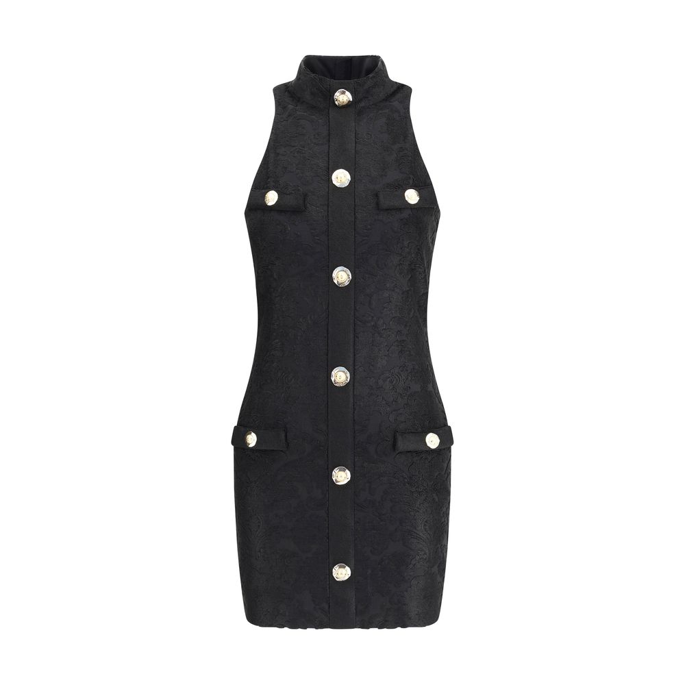 Robe courte Balmain Baroque noire