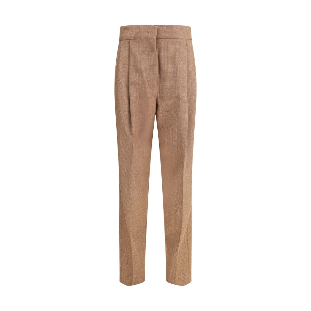 Pantalon Fabiana Filippi Prince de Galles gris