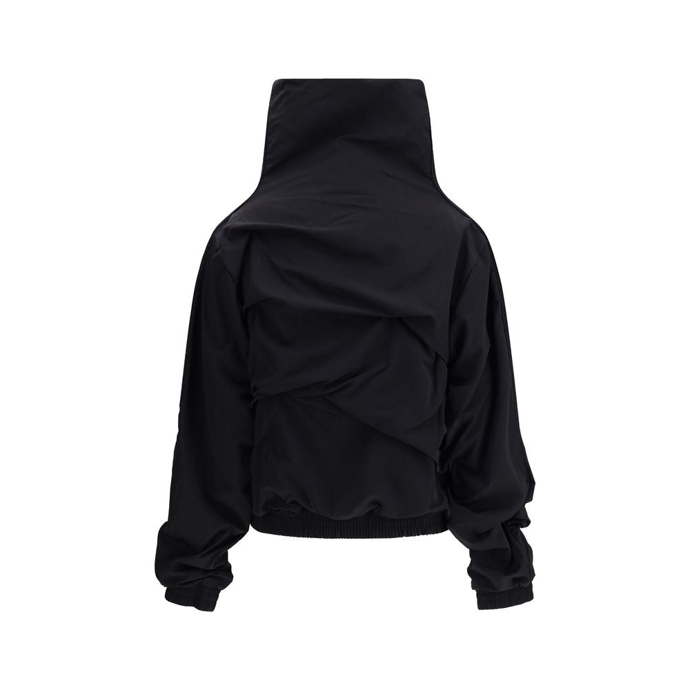 Veste Alain Paul à col montant noire
