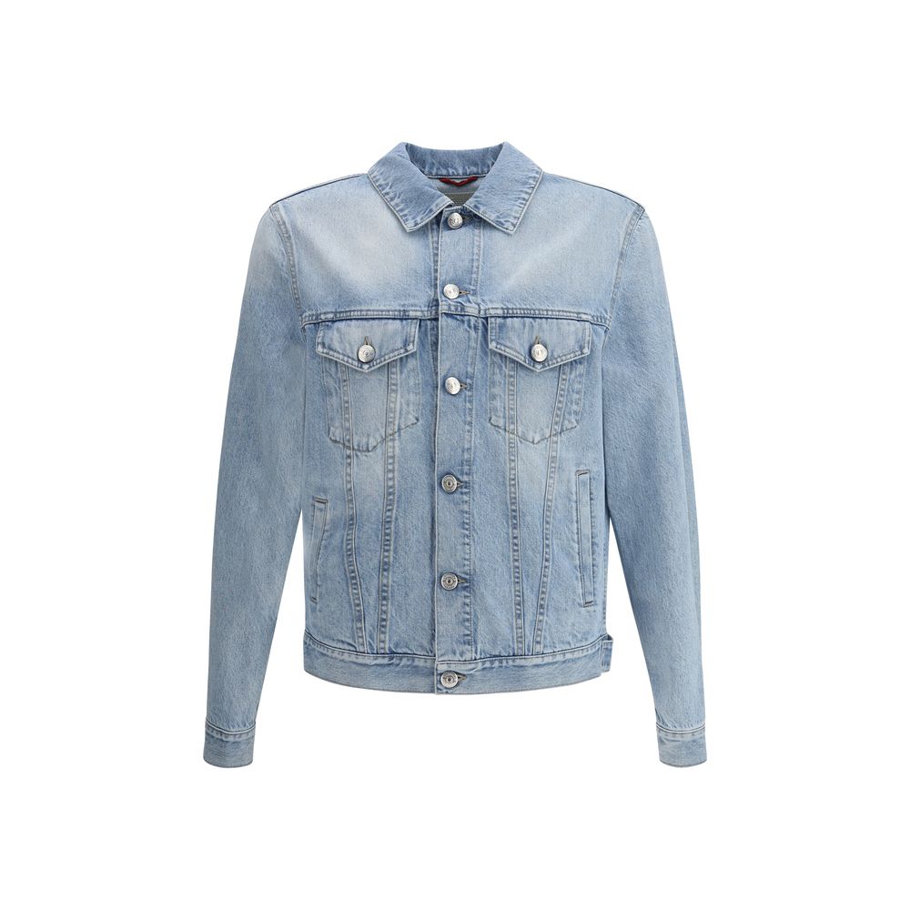 Veste Brunello Cucinelli bleu clair