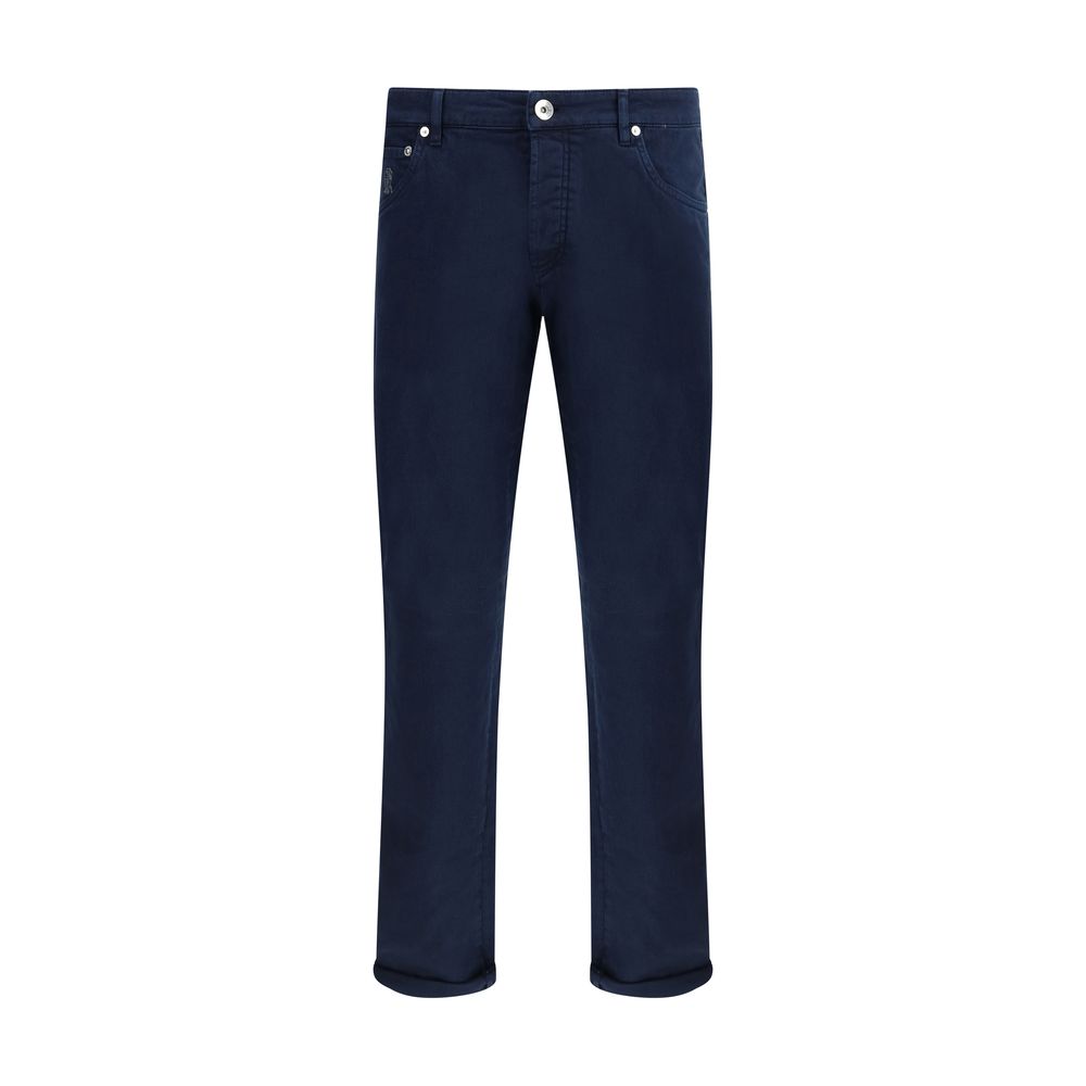 Jean Brunello Cucinelli droit bleu