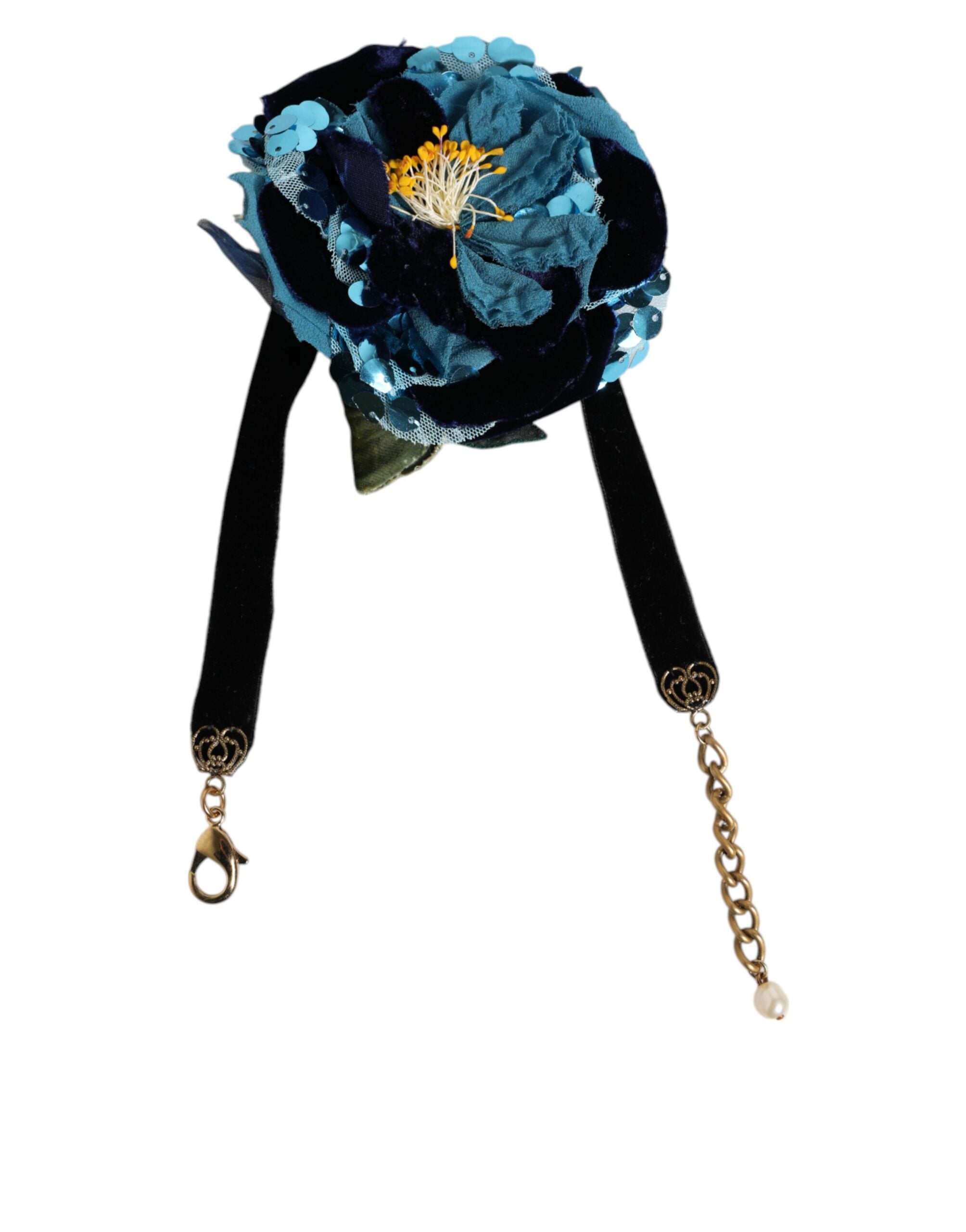 Collier Dolce & Gabbana Choker bleu