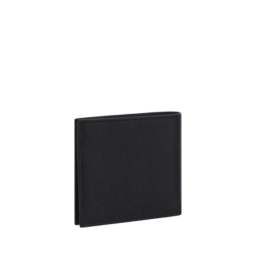 Portefeuille Prada Billfold noir