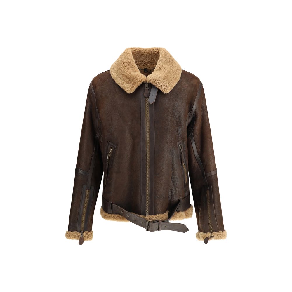 Veste Belstaff en shearling beige