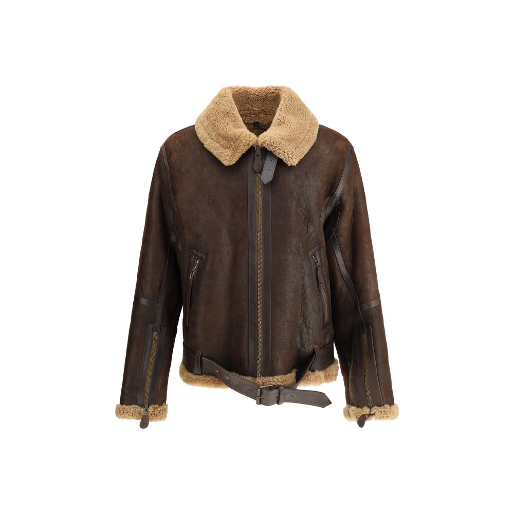 Veste Belstaff en shearling beige