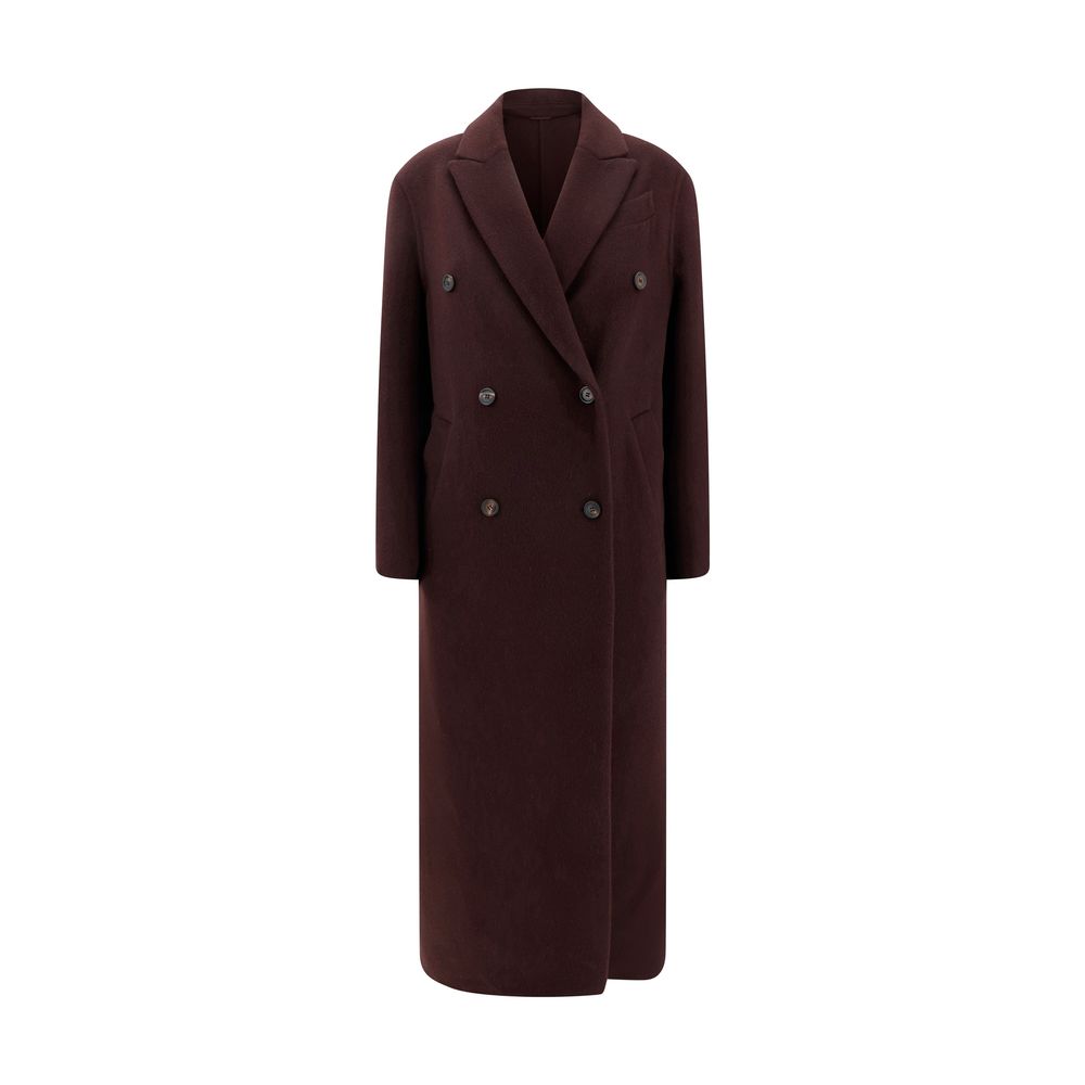 Manteau Brunello Cucinelli Long gris